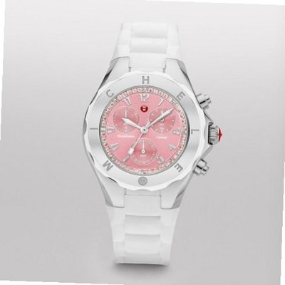 uMichele MICHELE MWW12F000081 Tahitian Jelly Bean Analog Display Analog Quartz White 