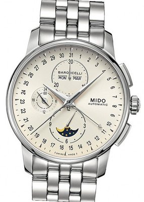Mido Baroncelli Baroncelli Chronograph Moonphase
