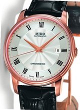 Mido Baroncelli Baroncelli III Rose Gold