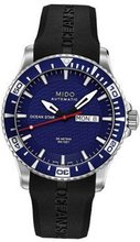 Mido Captain Blue Dial Rubber Band M011.430.17.041.22