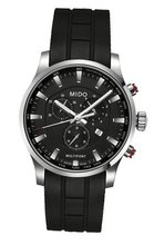 Mido M0054171705120 Multifort - Black Dial Stainless Steel Case Quartz Movement