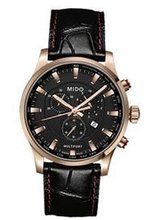 Mido M0054173605120 Multifort M005.417.36.051.20 Black Dial Steel Case Quartz Movement