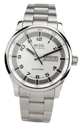 Mido M0054301103200 Multifort M005.430.11.032.00 Beige Dial Steel Case Automatic Movement