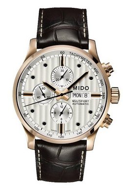 Mido M0056143603100 Multifort - Silver Dial Stainless Steel Case Automatic Movement M005.614.36.031.00