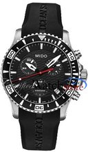 Mido M0114171705122 OS Captain M011.417.17.051.22 Black Dial Stainless Steel Case Quartz Movement