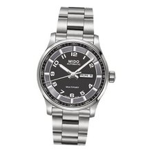 MIDO Multifort Automatic Date Day Dress Gray M0054301108200
