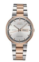 uMido MIDO Commander II Automatic Swiss Silver Rose Gold M0144302203100 