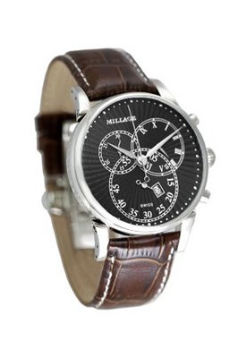 Millage Hampton Black on Silver