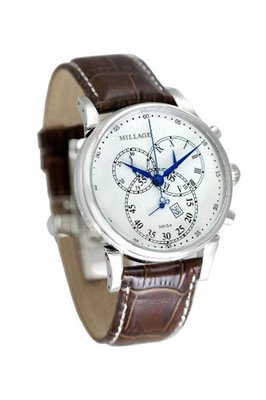 Millage Hampton White on Silver