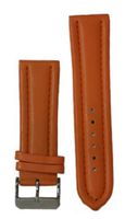 Millage Orange genuine leather strap for 1913 collection 24 mm