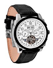 Millage Tourbillion Collection IP Black & Silver On White On Black