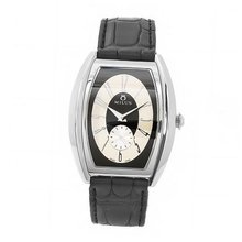 Milus AGE005 Agenios Handwinding Automatic Black Dial Beige Accent
