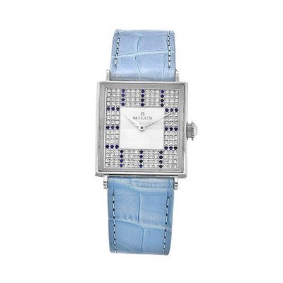 Milus AURQ004 Aurigios Blue Leather Diamond Dial
