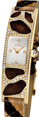 Milus Eridana Eridana Joaillerie Enamel Python