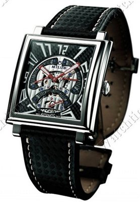 Milus Herios Herios Tri Retrograde seconds Skeleton Carbon