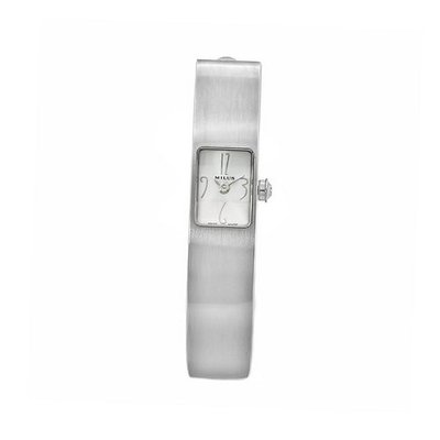 Milus MON010 Monocera Stainless Steel XXS White Dial Bangle