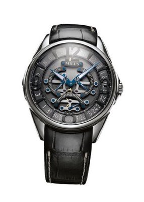 Milus Tirion Tirion TriRetrograde seconds Skeleton