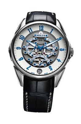 Milus - Tirion Triretrograde- Stainless Steel Automatic 42mm