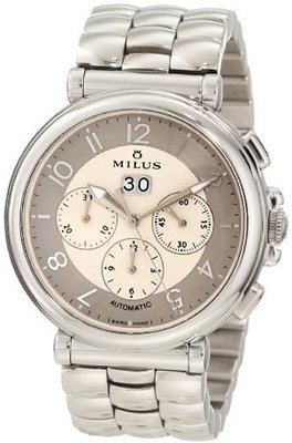 Milus ZETC008 Stainless Steel with Beige Dial