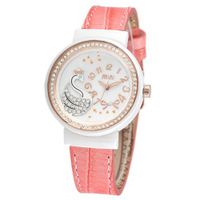 MINI new ceramic / Korean white ceramic / import leather strap