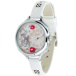 Mini Students waterproof leather fashion /deer White