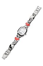 Miss Sixty CHARMS-CHAIN SQZ004 Silver Steel Bracelet & Case Mineral Quartz