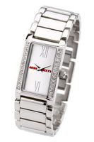 Miss Sixty Ladies Jet Set Silver Bracelet With Silver Dial