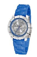 Miss Sixty Ladies Sij002 In Collection Star, 3 H and S, White Dial and Blue Strap