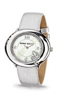 Miss Sixty Ladies Srk005 In Collection Fiesta, 2 H and S, Mop Dial and White Strap