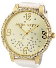 Miss Sixty Quartz R0751104504 with Leather Strap