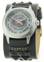 Cage Fighter Wide Genuine Leather Band Cf332010bsbk