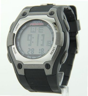 uMMA Cage Fighter Cage Fighter Rubberized Band Digital Cf32005bsbk 