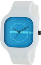 Modify es Unisex MW0107 White Strap Blue Face