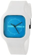 Modify es Unisex MW0108 Mini White Strap Blue Face