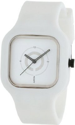 Modify es Unisex MW0114 Mini White Strap White Face