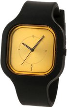 uModify Watches Modify es Unisex MW0009 Black Strap Gold Face 