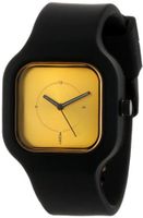uModify Watches Modify es Unisex MW0010 Mini Black Strap Gold Face 