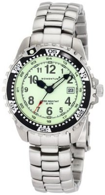 Momentum 1M-DV01L0 M1 Lime Dial Stainless-Steel Bracelet