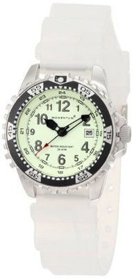 Momentum 1M-DV01L1T M1 Lime Dial Transparent Silicone Rubber