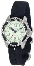 Momentum 1M-DV01L8B M1 Lime Dial Black Re-Ply Nylon Dive
