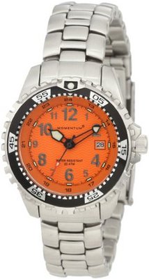 Momentum 1M-DV01O0 M1 Orange Dial Stainless-Steel Bracelet