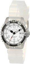 Momentum 1M-DV01W1T M1 White Dial Transparent Silicone Rubber Dive