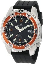 Momentum 1M-DV06O8B M1 Deep 6 Orange Bezel Black Ribbed Rubber
