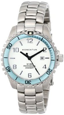 Momentum 1M-DV07WA0 M1 Mini Analog Display Japanese Quartz Silver