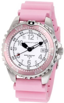 Momentum 1M-DV11WR1R M1 Twist Pink Bezel Pink Silicone Rubber