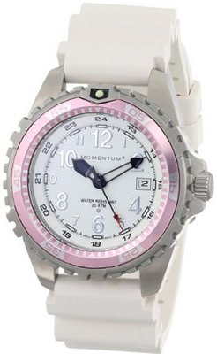 Momentum 1M-DV11WR1W M1 Twist Pink Bezel White Silicone Rubber
