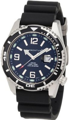 Momentum 1M-DV50B1 M50 DSS Black Dial Black Rubber Dive