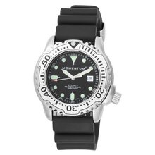 Momentum 1M-DV82B1B Storm II Black Dial Hyper Natural Rubber