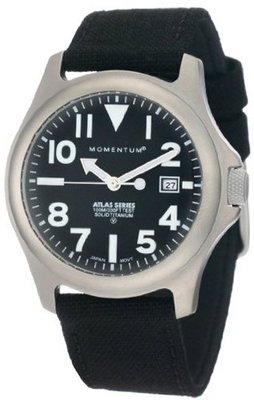 Momentum 1M-SP00B6B Atlas Black Dial Black Cordura