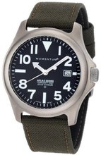 Momentum 1M-SP00B6G Atlas Black Dial Khaki Cordura